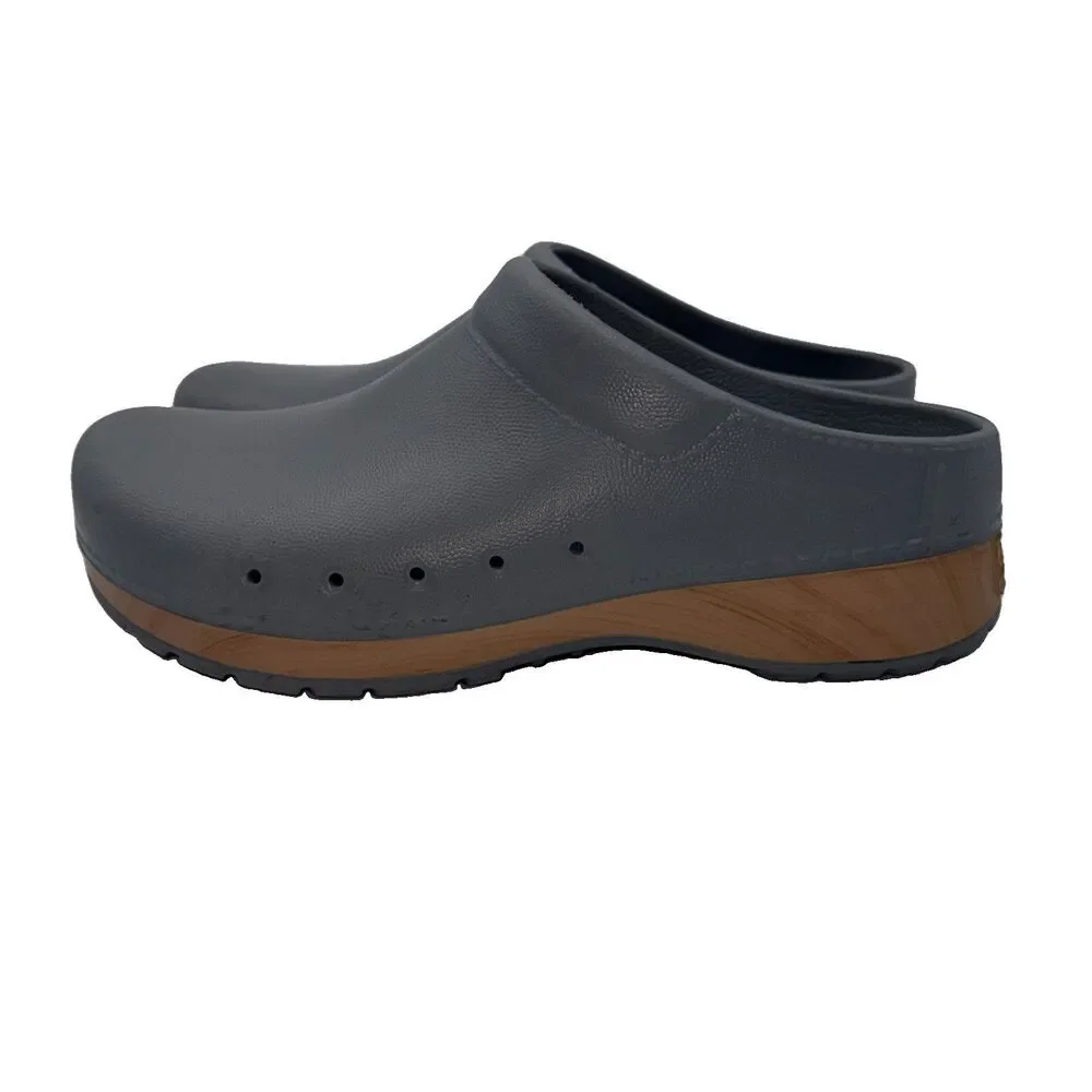 DANSKO Kane Women’s 40 EU/9.5-10 US Gray Mule Clog Slip On EVA Comfort Shoes